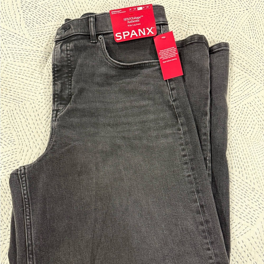 SPANX Wide Leg Jeans
